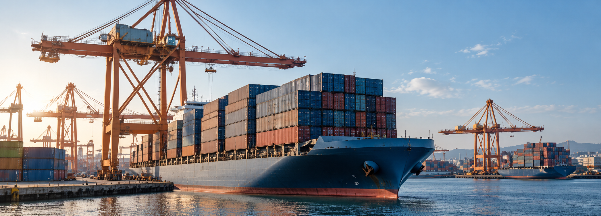 Puerto y operaciones de comercio exterior