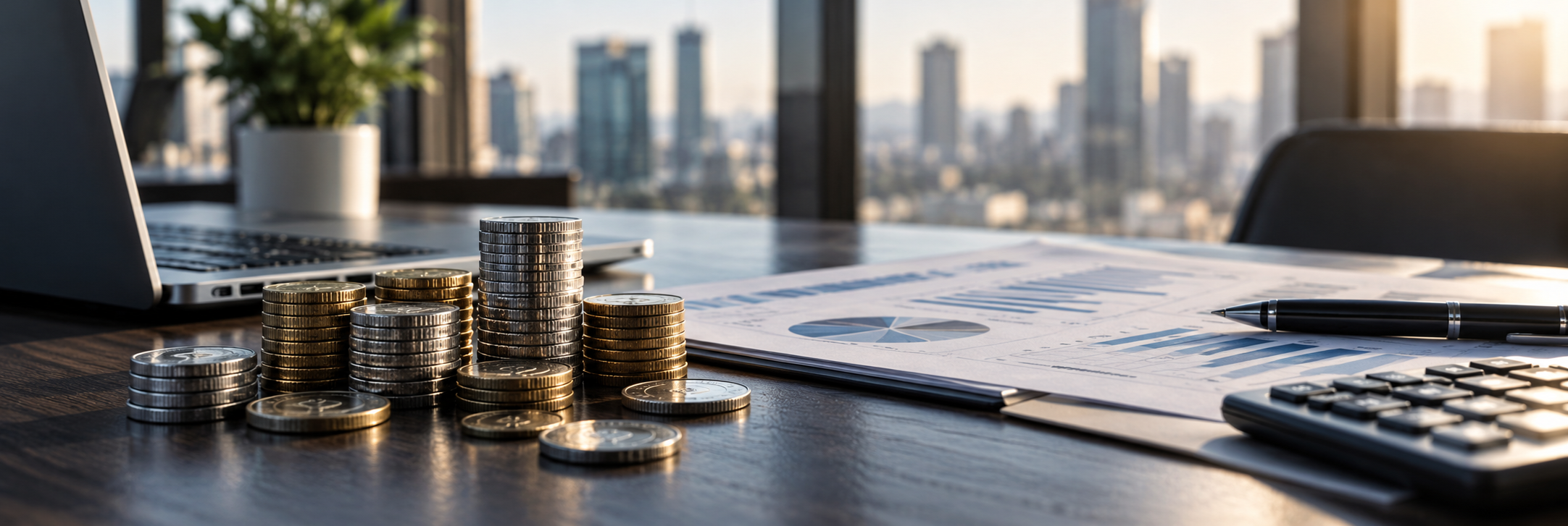 Profesional revisando gráficas financieras